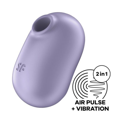 Satisfyer Pro 2 Go 2 léghullámos csiklóizgató vibrátor - lila