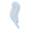 Satisfyer Pocket Pro 1 léghullámos csiklóizgató - kék