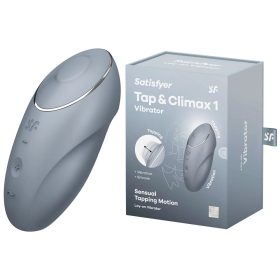 Satisfyer Tap& Climax koppintó csiklóizgató vibrátor