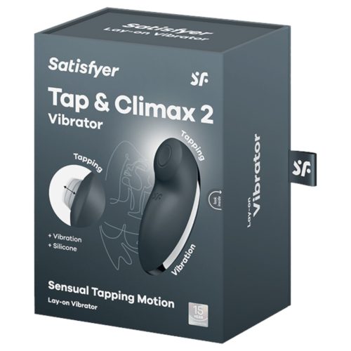 Satisfyer Tap & Climax 2 - 2in1 csikló vibrátor