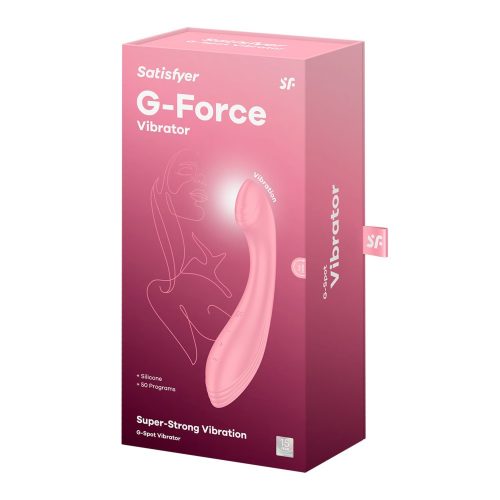 Satisfyer G-Force akkus G-pont vibrátor - pink