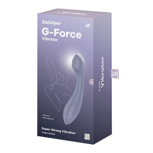 Satisfyer G-Force akkus G-pont vibrátor - lila