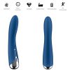 Satisfyer Spinning Vibe 1 forgó vibrátor - kék