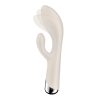 Satisfyer Spinning Rabbit 1 forgó csiklókaros vibrátor - beige