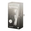 Satisfyer Spinning Rabbit 1 forgó csiklókaros vibrátor - beige
