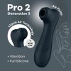 Satisfyer PRO 2 Gen 3 tölthető csiklószívó - fekete
