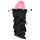 Satisfyer Treasure Bag - diszkrét fekete tároló táska - közepes 