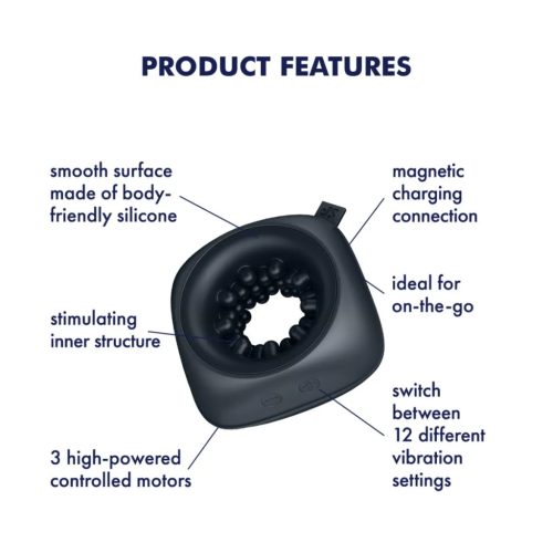 Satisfyer Ring Stroker- akkus péniszvibrátor