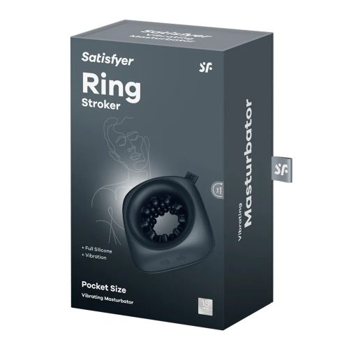 Satisfyer Ring Stroker- akkus péniszvibrátor
