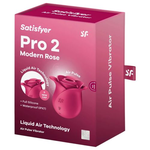 Satisfyer Pro 2 Rose léghullámos csiklóizgató