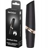 Satisfyer Perfect Kiss - akkus fekete rúzs vibrátor 