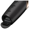 Satisfyer Perfect Kiss - akkus fekete rúzs vibrátor 