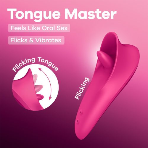 Satisfyer Tongue Master - nyelves csiklóvibrátor