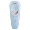 Satisfyer Double Classic - kék párvibrátor