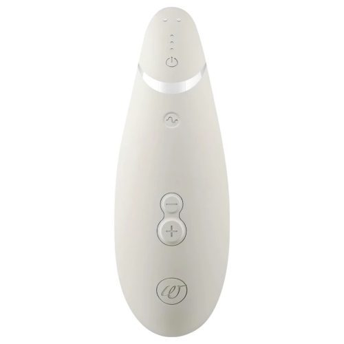 Womanizer  Permium 2 - fehér léghullámos csiklóizgató vibrátor 