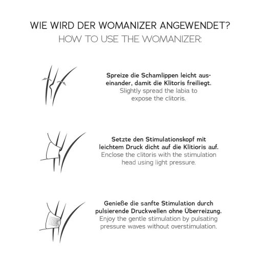 Womanizer  Permium 2 - fehér léghullámos csiklóizgató vibrátor 