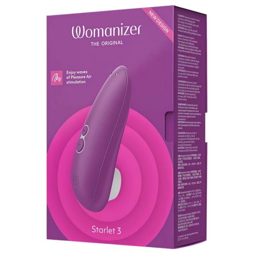 Womanizer Starlet 3 akkus lila csiklóizgató vibrátor