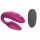 We-vibe Sync - hajlítható szilikon pink párvibrátor 