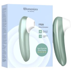   Womanizer Pro léghullámos csiklóizgató vibrátor - szürke