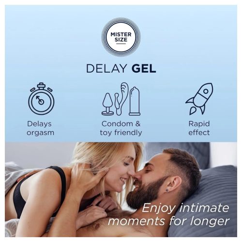 Mister Size Delay Gel - magömlést késleltető gél