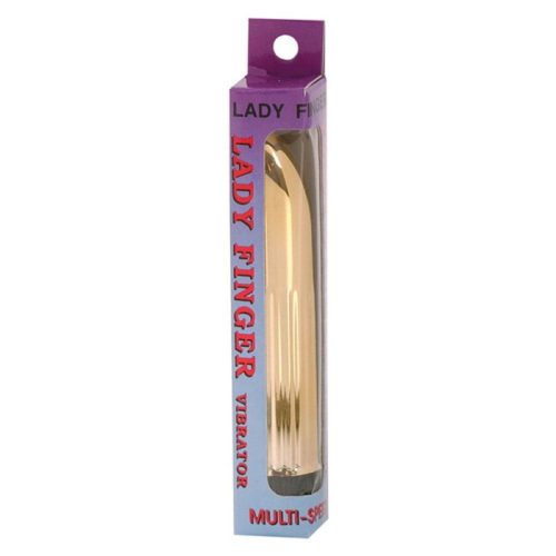 Lady finger rúdvibrátor - arany