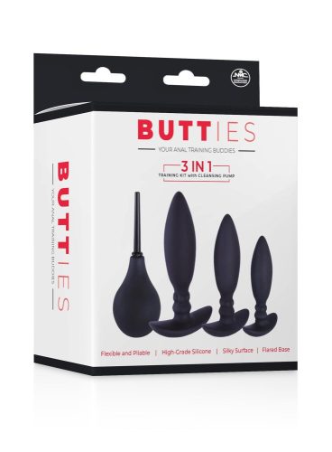 Butties anál plug szett anál mosóval