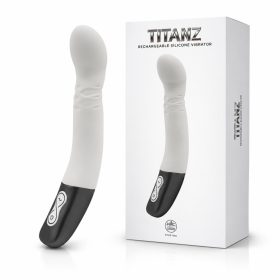 Titanz akkus forgófejes G-pont vibrátor - fehér