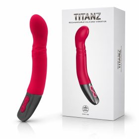 Titanz akkus forgófejes G-pont vibrátor - rózsaszín