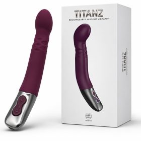 Titanz akkus forgófejes G-pont vibrátor - lila