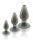 Black Axinite anal plug kit set