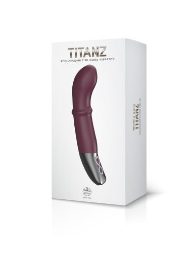 Titanz akkus G-pont vibrátor - lila