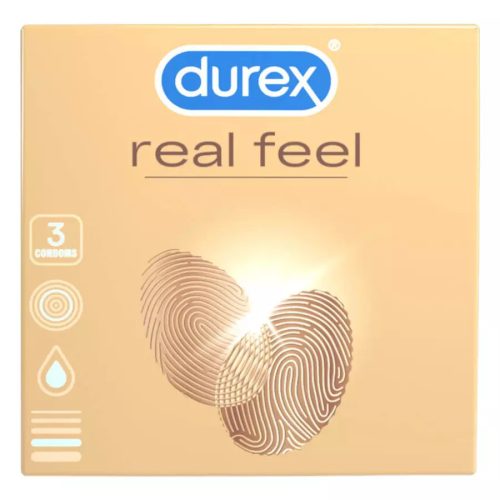 Durex Reel Feel latexmentes óvszer - 3 db