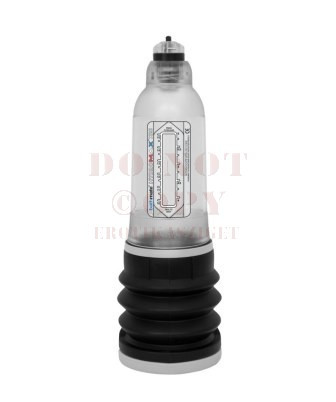 Hydromax X5 péniszpumpa - áttetsző
