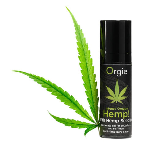 Orgie Hemp- kendermagolajos bizsergető gél mindkét nemnek