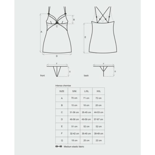 Intensa chemise - S/M