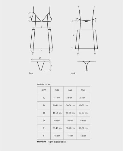 Sedusia corset - L/XL