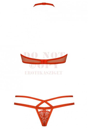 Obsessive 838 piros szett - L/XL