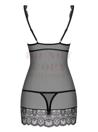 Obsessive 853 szexi hálóruha - S/M