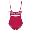 Obsessive Rosalyne bordó body - L/XL