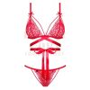 Obsessive Lovlea piros szett - L/XL