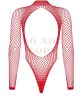Obsessive B126 necc piros body - XL/XXL