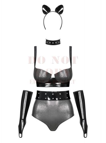 Obsessive Silveria szexi macskanő jelmez - L/XL