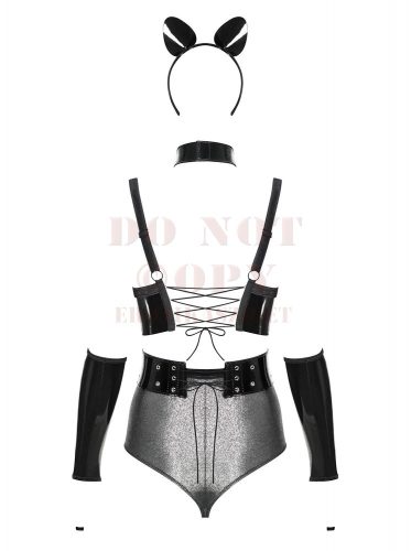 Obsessive Silveria szexi macskanő jelmez - L/XL