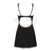 Obsessive Klarita fekete babydoll - S/M