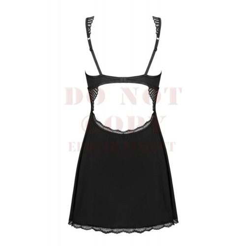 Obsessive Klarita fekete babydoll - S/M