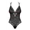 Obsessive Giully leopárd body - L/XL
