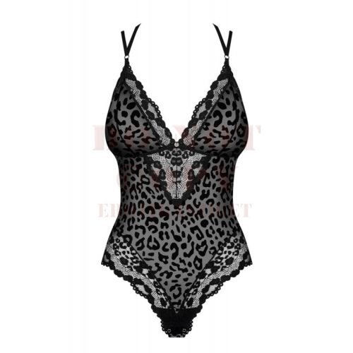 Obsessive Giully leopárd body - L/XL