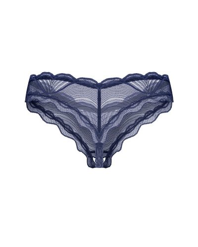 Obsessive Nighty Blue nyitott alsó - M/L