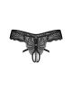 Obsessive Trinise nyitott gyöngyös tanga - L/XL