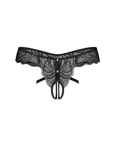 Obsessive Trinise nyitott gyöngyös tanga - L/XL